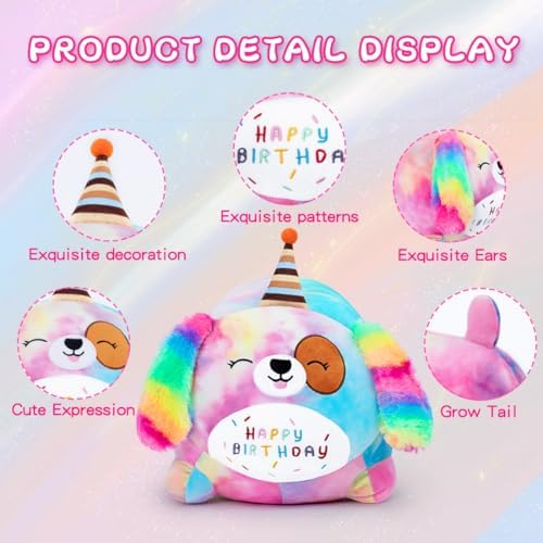 Happy Birthday Dog Plush Toy
