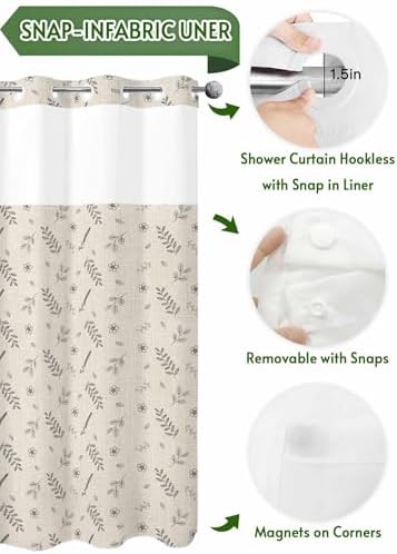 Rustic Farmhouse Shower Curtain Set