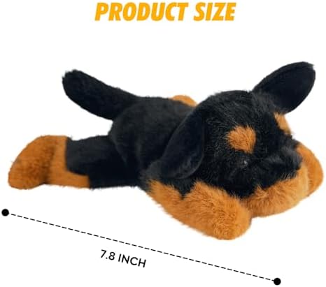 PEACH CAT Rottweiler Plush
