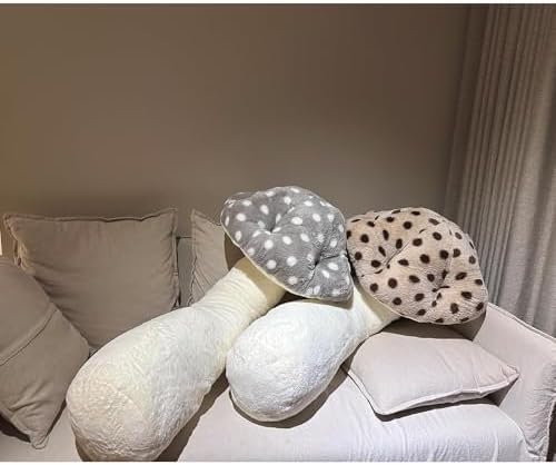 Hofun4U Mushroom Plush Pillow - 51 Inch - Cute for All Ages
