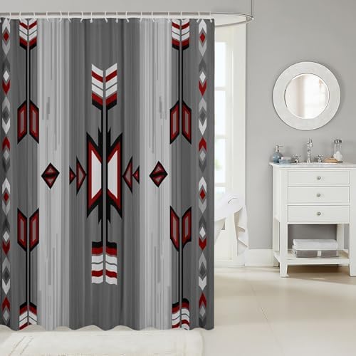Unique Boho Shower Curtain Set