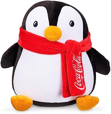 Coca-Cola 9 Penguin Plushies Perfect Collectible Gift for Kids Collectors