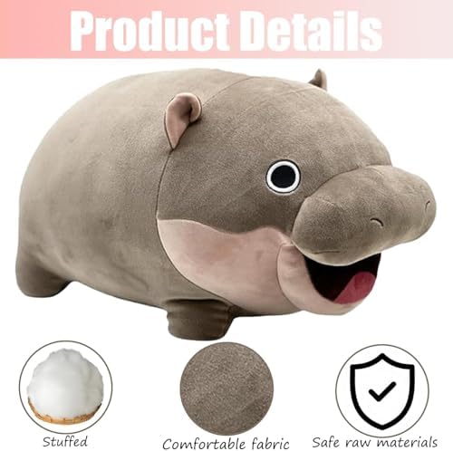 CWZY Moo Deng Hippo Plushie Doll