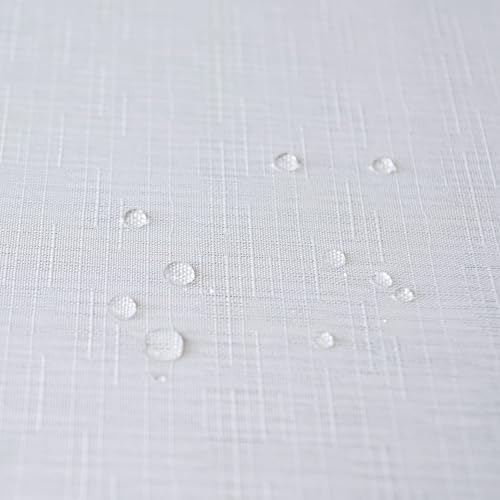 Retro-Checker Faux Linen Shower Curtains