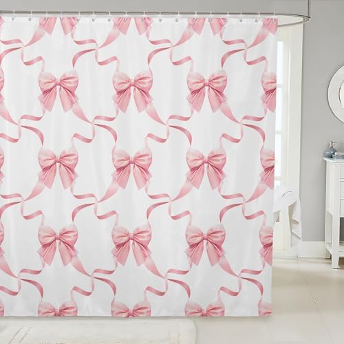 Feelyou Bow Bath Curtain