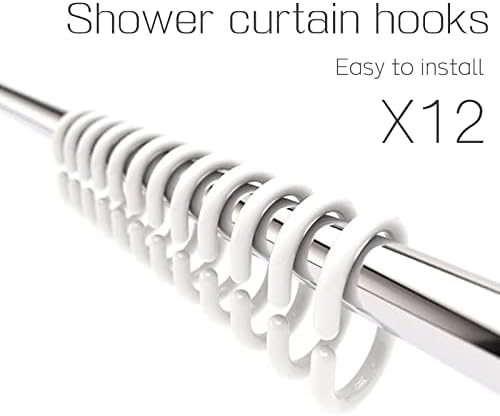 Retro-Checker Faux Linen Shower Curtains
