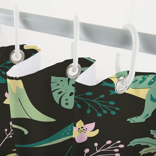 Fun Dinosaur Shower Curtain