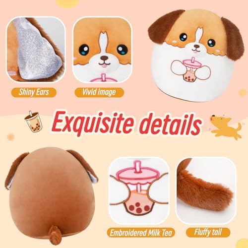 A Adorable Plush Puppy Pillow for Kids