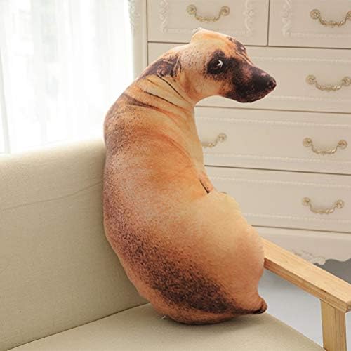 Toys Games Plush Pillows Toyvian 1PC 3D Dog Throw Pillow for Kids