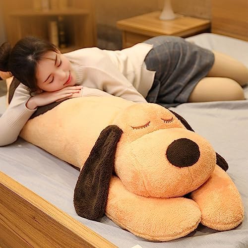 Giant Dog Stuffed Animal 236 inch Soft Plush Pillow with Puffy Body