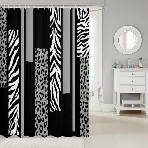 Leopard Print emphatic Shower Curtains