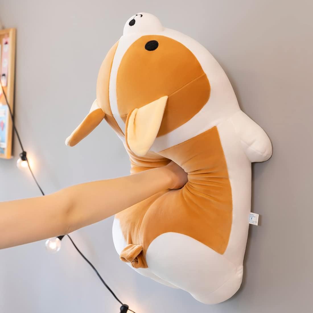 Corgi Plush Dog Pillow for Kids - Yeqivo Unique Gift