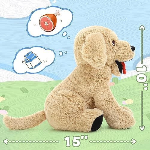 Golden Retriever Dog Plush for Kids