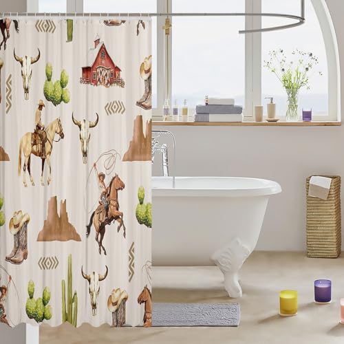 Boho Kids Fun Bath Curtain Set