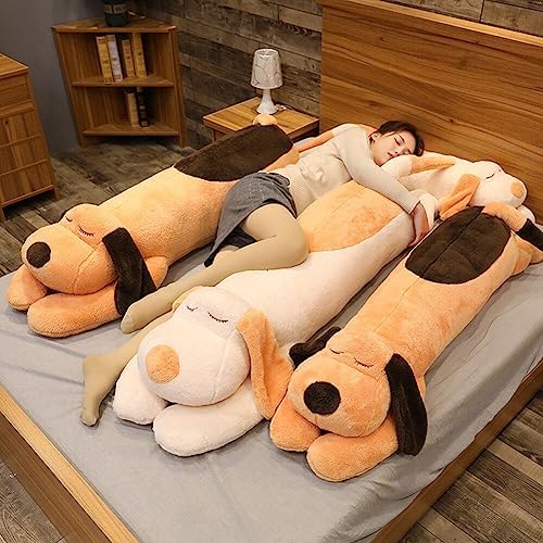 Giant Dog Stuffed Animal 236 inch Soft Plush Pillow with Puffy Body