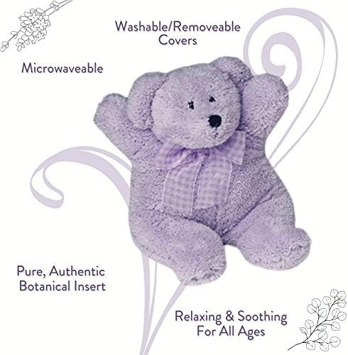 Relaxing resting aid Plush lavender pillow microwavable relaxation companion