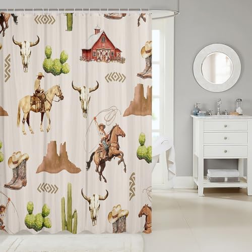 Boho Kids Fun Bath Curtain Set