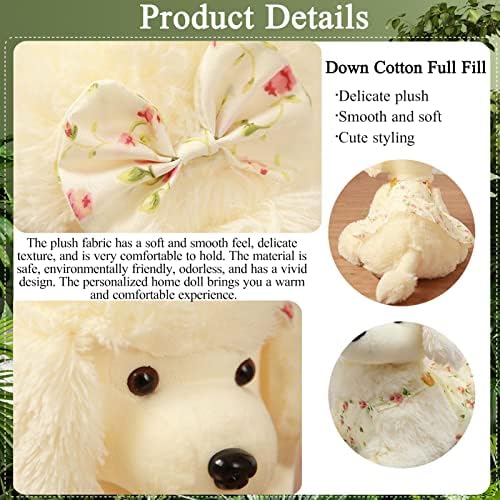 White Poodle Plush Toy for Kids