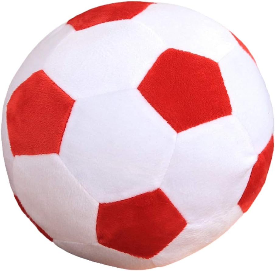 Plush Soccer Ball for Kids Stuffed Toy Partner for Soccer