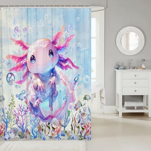 Cute Kawaii Axolotl Bath