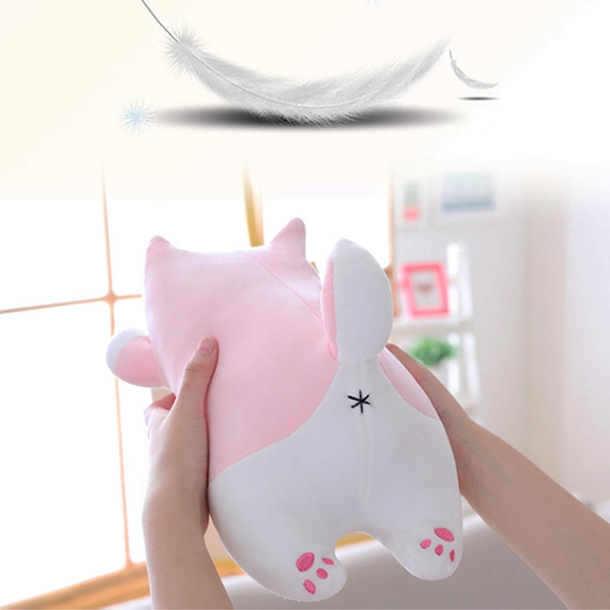 Adorable Shiba Inu Plush Pillow for Cuddling