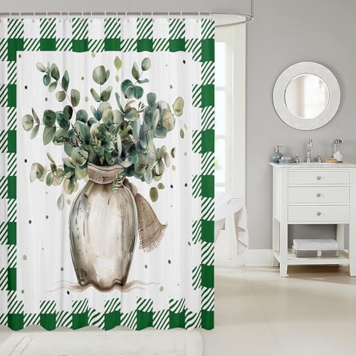 Feelyou Campanula Bath Curtain 72x72 - Pure Design for Your Bathroom