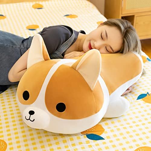 Corgi Plush Dog Pillow for Kids - Yeqivo Unique Gift