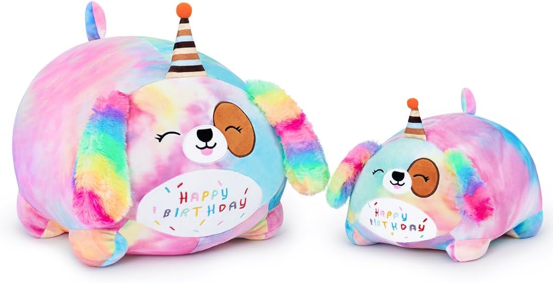Happy Birthday Dog Plush Toy