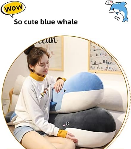 Perfect Cuddle Companion Blue Whale Plush Toy
