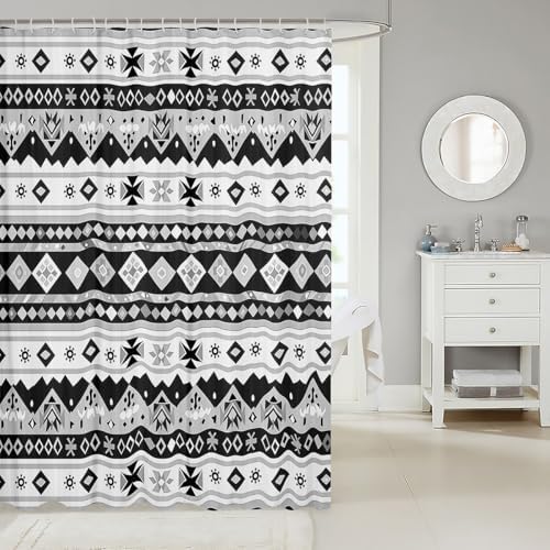 Bohemian Bath Curtain