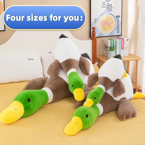 Realistic Mallard Duck Plush Pillow Toy