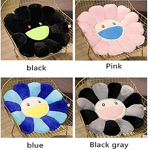 Colorful Plush Sunflower Toy Doll Cushion Pillow