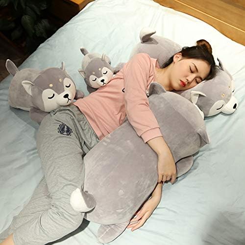 Husky Plush Pillow for Kids