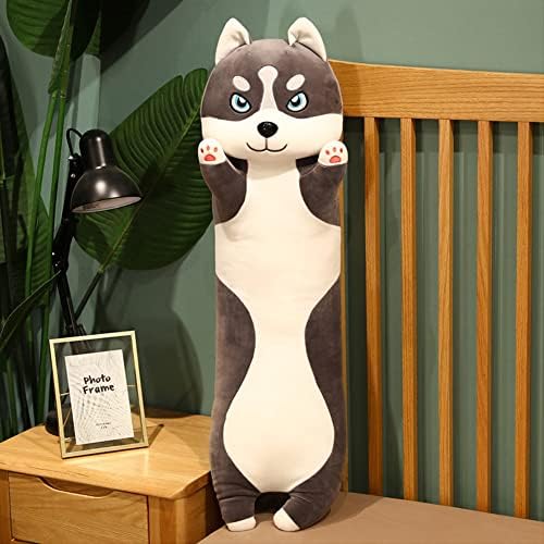 HUGGable Long Husky Stuffed Animal Dog Plush 26 In for Kids