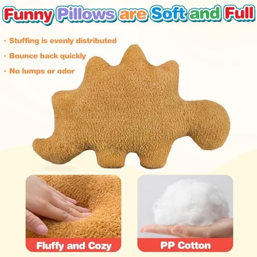 Dino Nugget Pillow Plush
