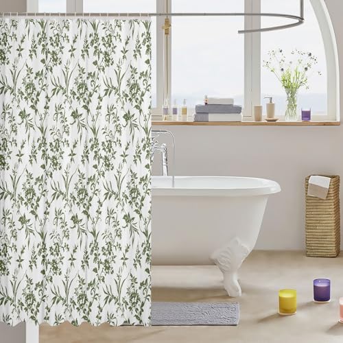 Feelyou Floral Pattern Bath Curtain Set for Kids