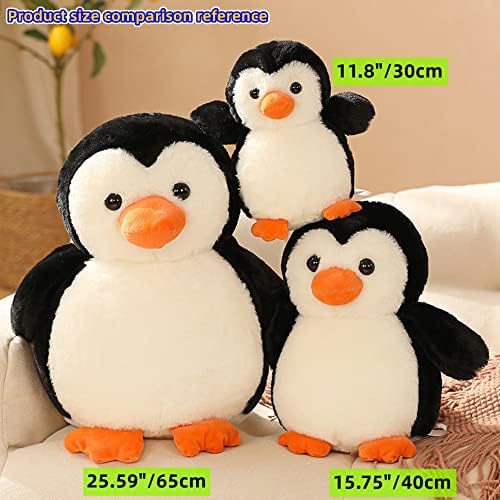 Perfect for Kids Adults 12 inch Stuffed Animal Penguin Pillow