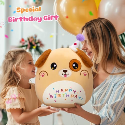 14 Happy Puppy Plush Pillow