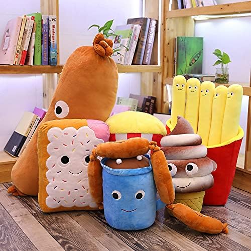Seyomi Food Sausage Plush Stuffed Pillow 196 Inches 1