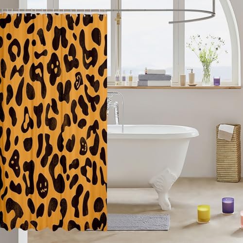 Feelyou Fun Animal Print Shower Curtain for Kids