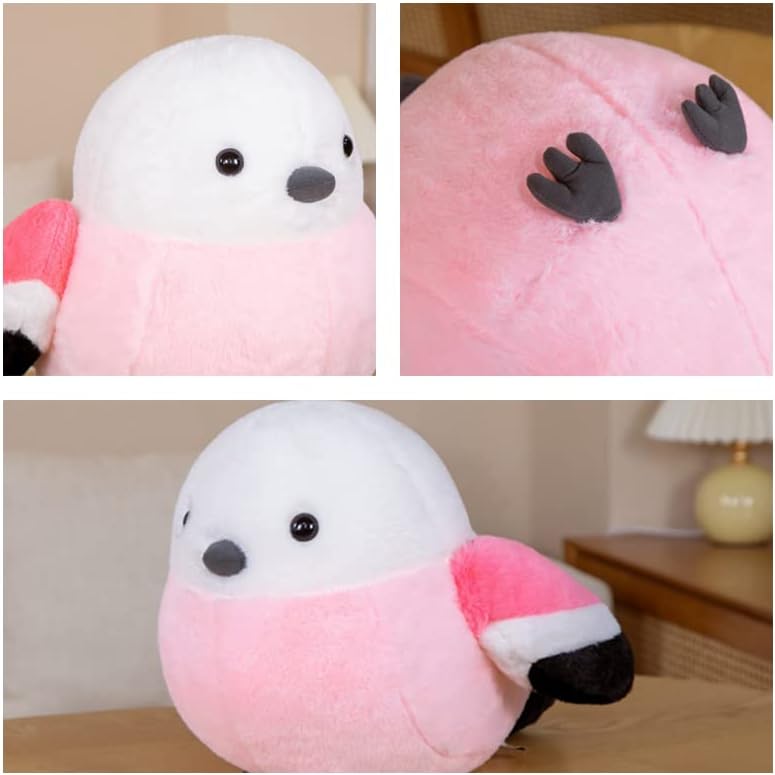 XIZHI Pink Sparrow Plush Stuffed Animal