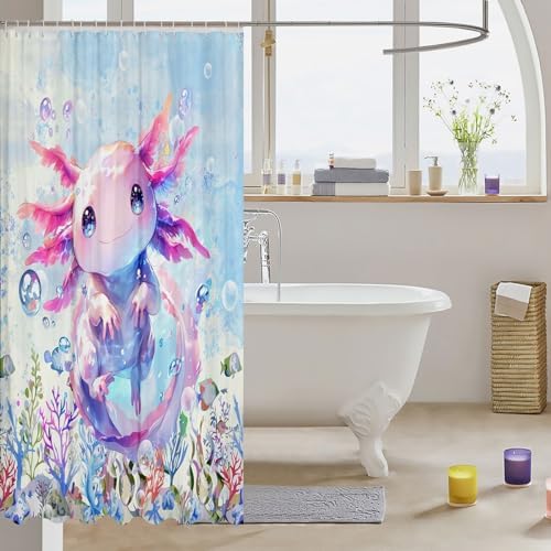 Cute Kawaii Axolotl Bath