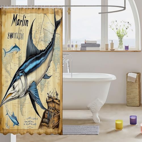 Feelyou Kids Fun Ocean Bath Curtain