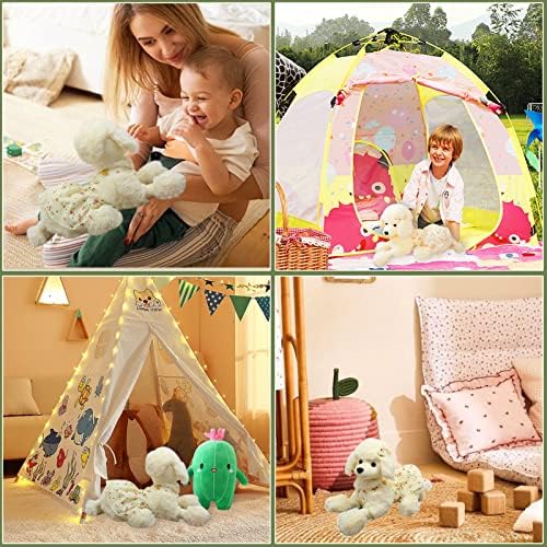 White Poodle Plush Toy for Kids