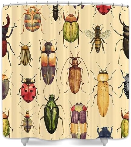 Nature-Exploring Shower Curtain