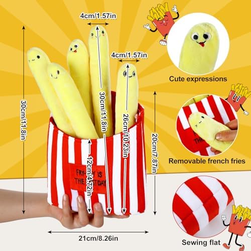 French Fries Plush Toy