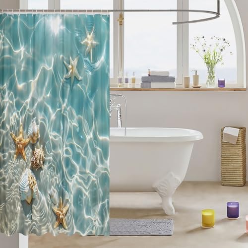Feelyou Kids Ocean Shower Curtain 72x72