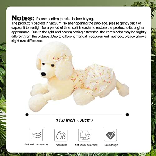 White Poodle Plush Toy for Kids