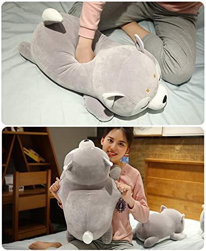 Husky Plush Pillow for Kids