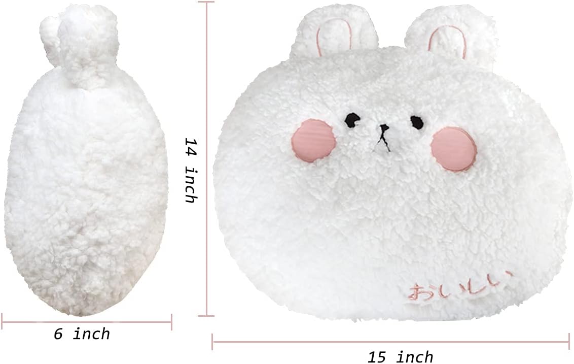 Adorable Rabbit Plush Pillow Travel Gift for Kids and Adults